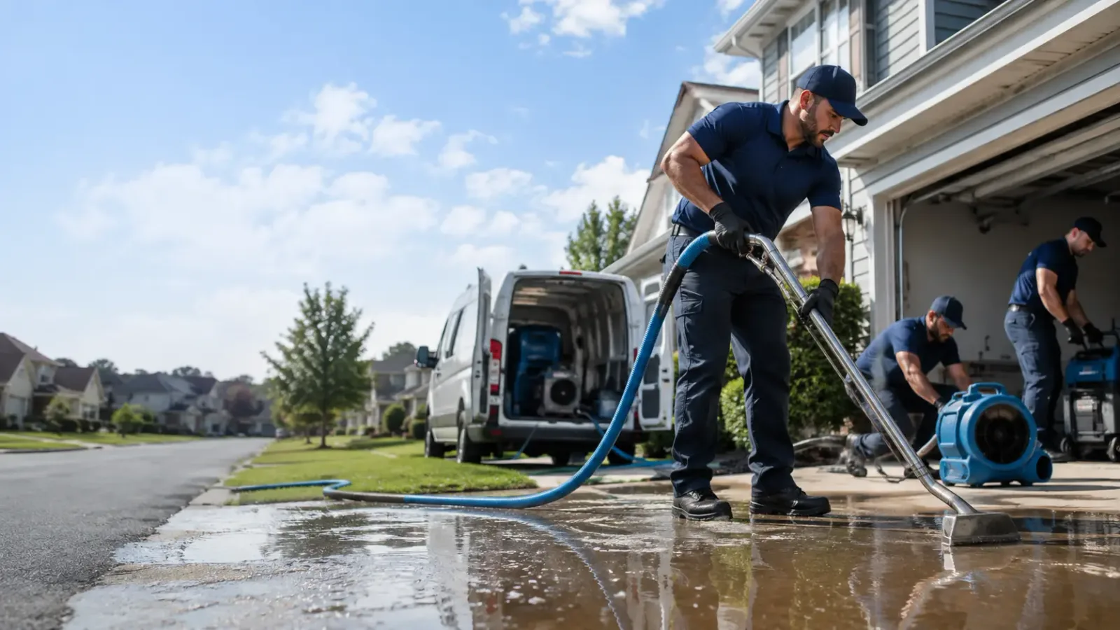 Flood Damage Restoration in Luck, WI